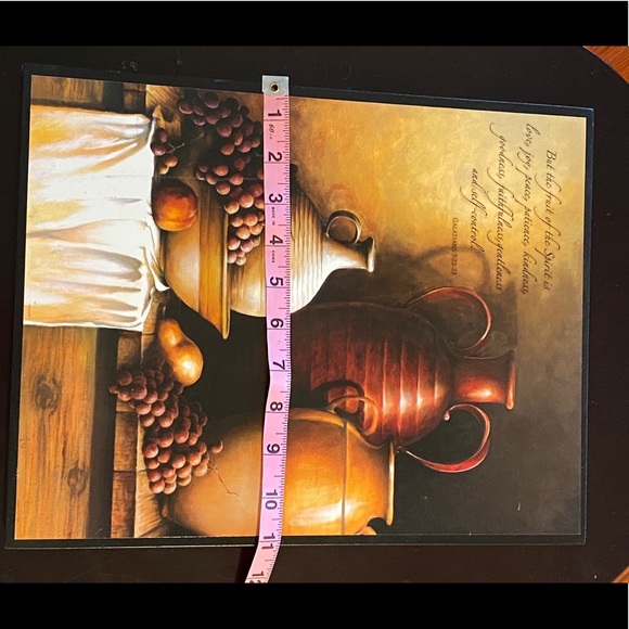 Home Decor inspirational plaque Galatians 5:22-23 - Picture 8 of 9
